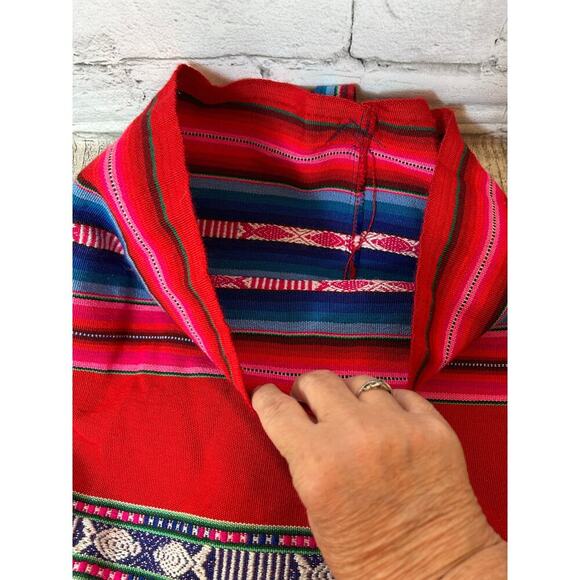 PERUVIAN Women’s Woven Backpack / Boho Bag - Picture 3 of 6